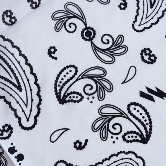Bandanda Heritage - White & Black