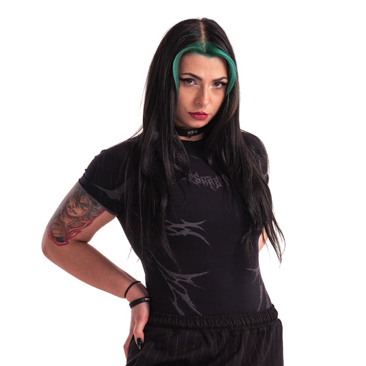 Woman Compression Knight Carbon - Black