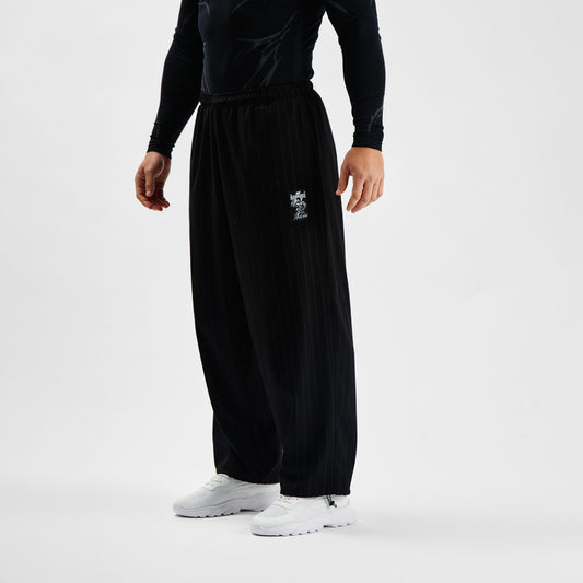 Pants MAMMAMIA - Pinstripe Black