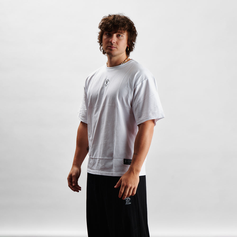 T-Shirt Oversize - PUMP COVER White