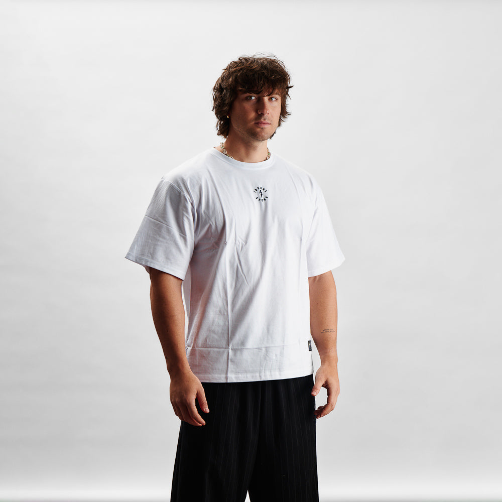 T-Shirt Oversize - PUMP COVER White