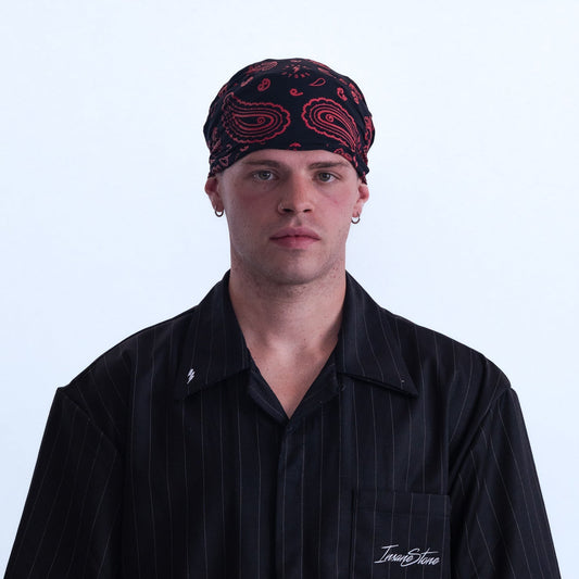Bandanda Heritage - Black & Red - Insane Stone ®
