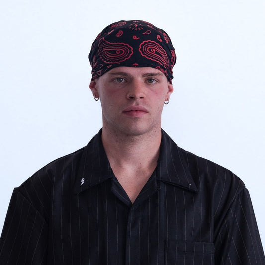 Bandanda Heritage - Black & Red - Insane Stone ®