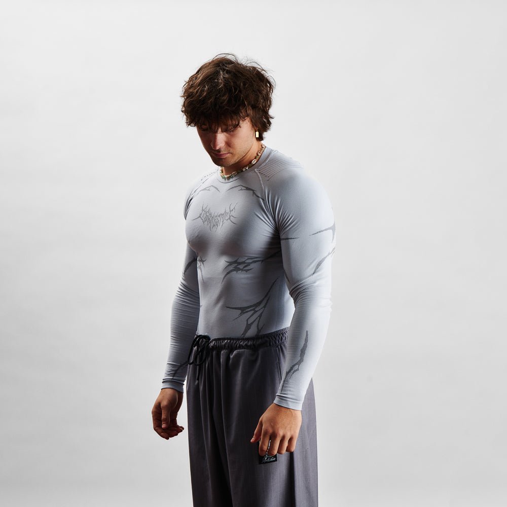 Compression Knight Carbon LS - White - Insane Stone ®