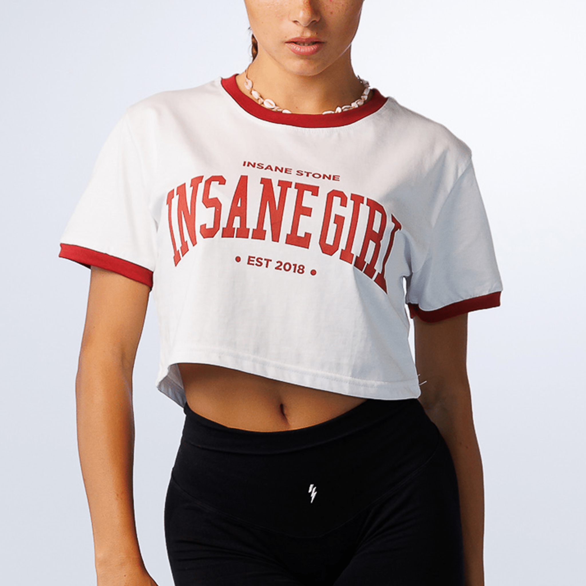 ★BADBLOOD★ Kill Them Overfit Crop T-Shirt White badblood – BBGSHOPHK