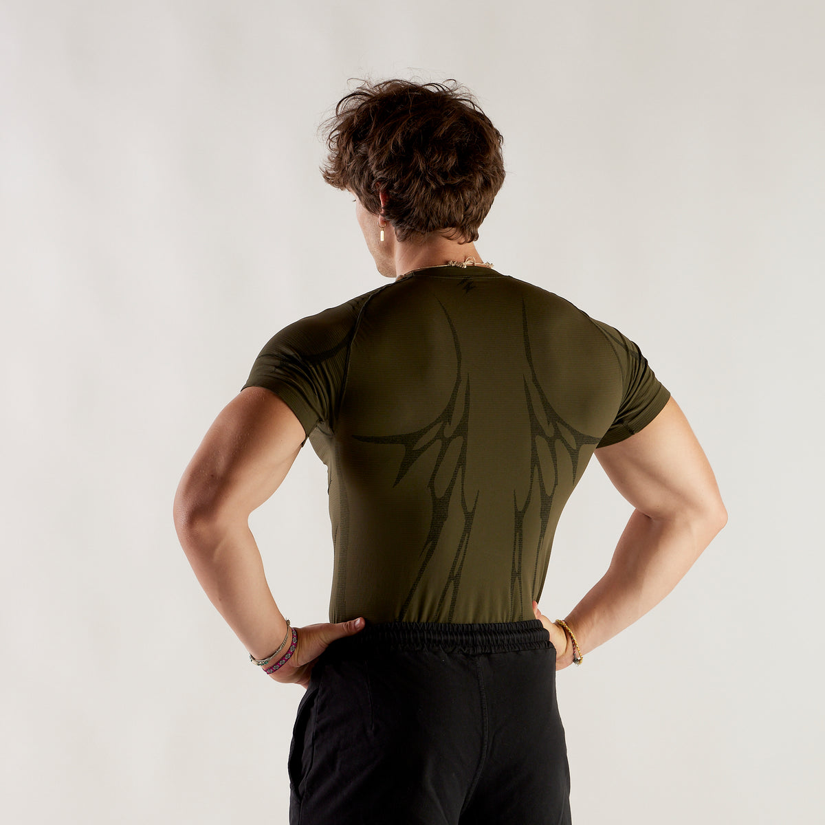 Compression Knight Carbon - Green
