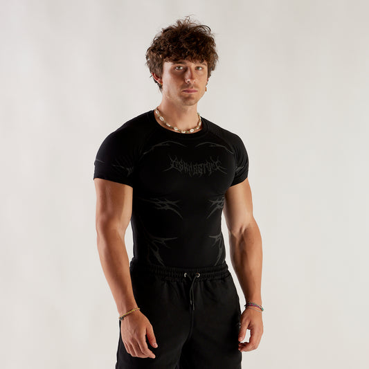Compression Knight Carbon - Black
