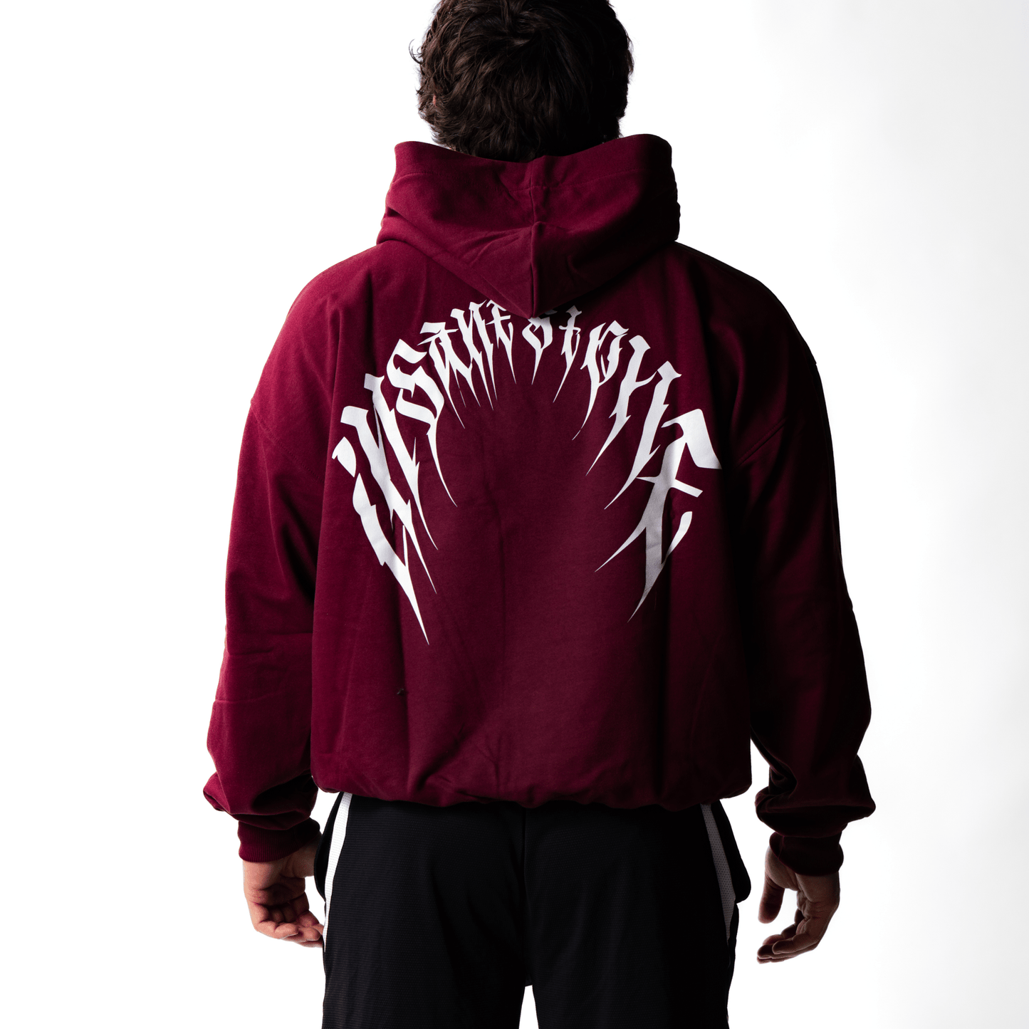 Oversize Hoodie Darksome Ed. Bordeaux - Insane Stone ®