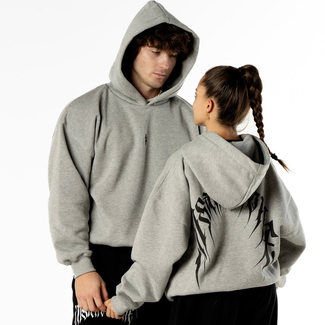 Oversize Hoodie Darksome Ed. Sport Grey – Insane Stone ®