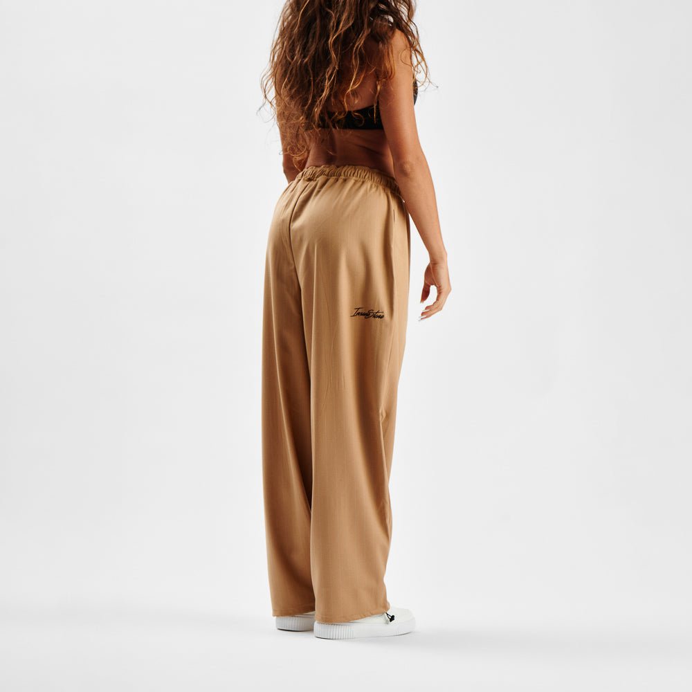 Pants MAMMAMIA - Pinstripe Beige - Insane Stone ®