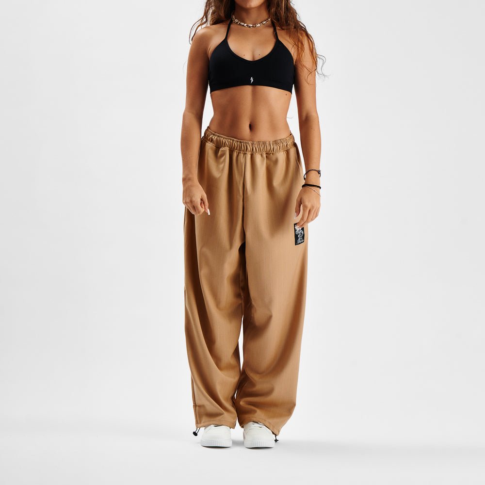 Pants MAMMAMIA - Pinstripe Beige - Insane Stone ®