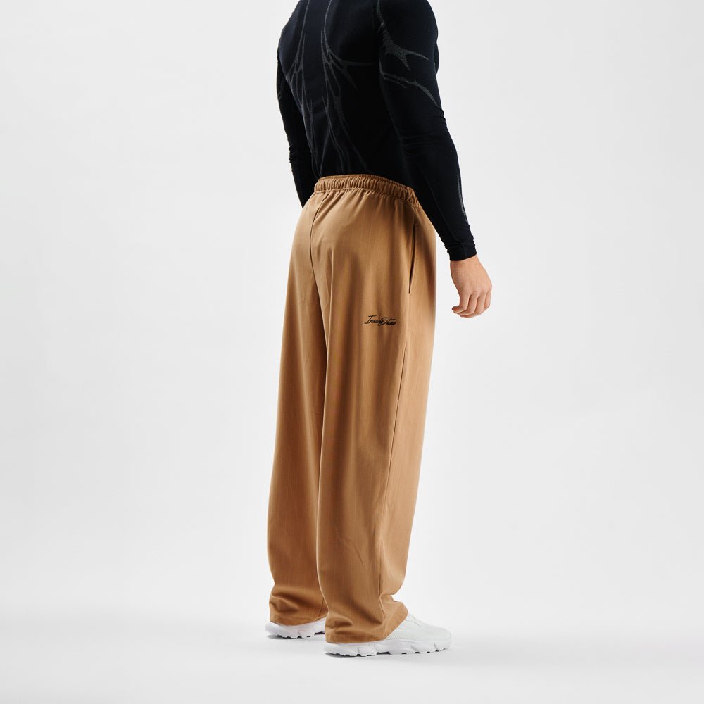 Pants MAMMAMIA - Pinstripe Beige - Insane Stone ®