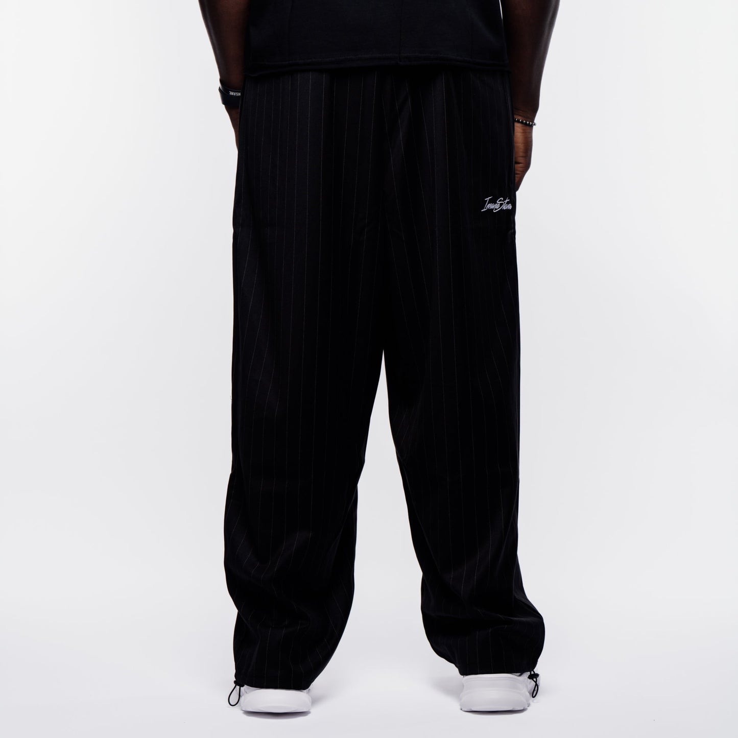 Pants MAMMAMIA - Pinstripe Black - Insane Stone ®