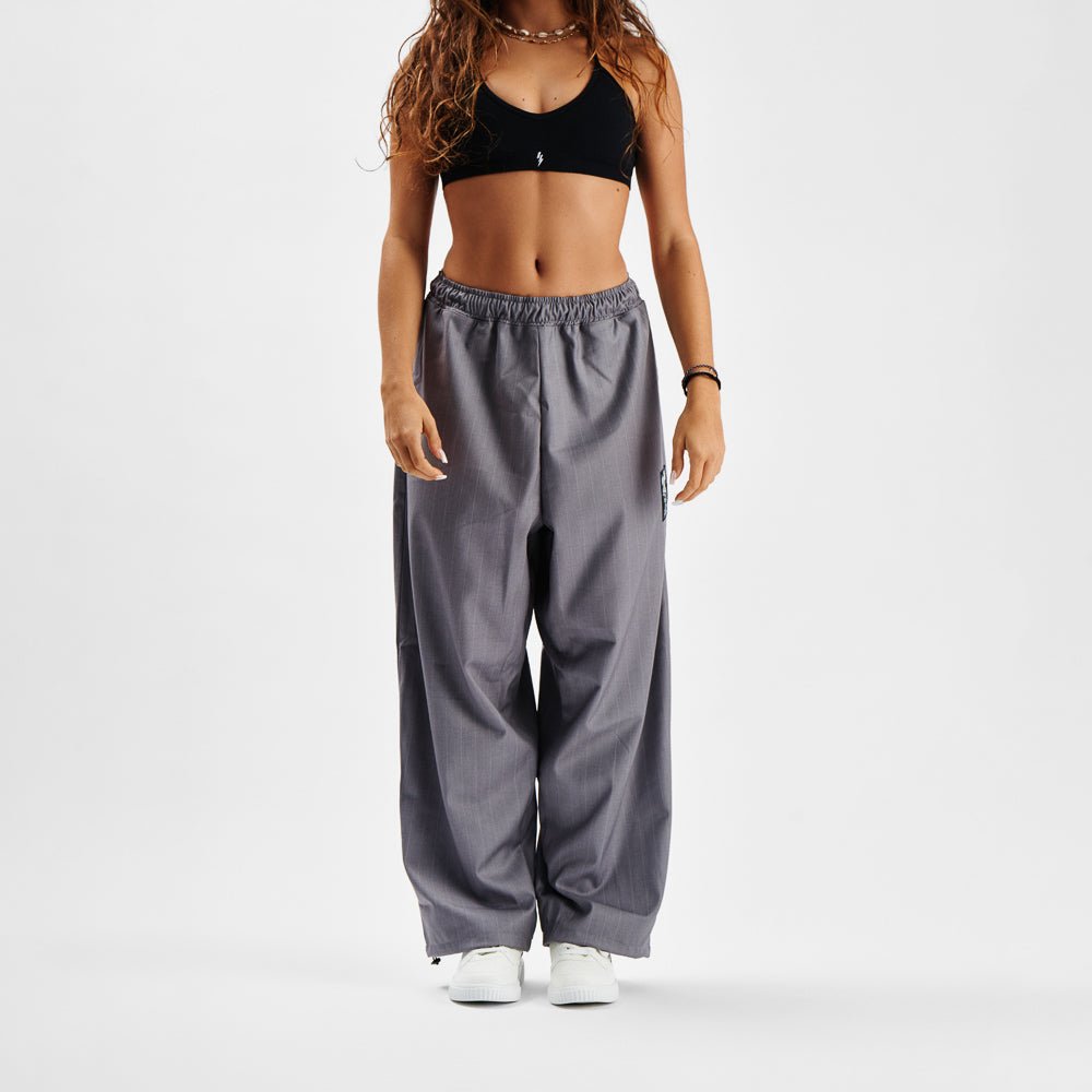 Pants MAMMAMIA - Pinstripe Gray - Insane Stone ®