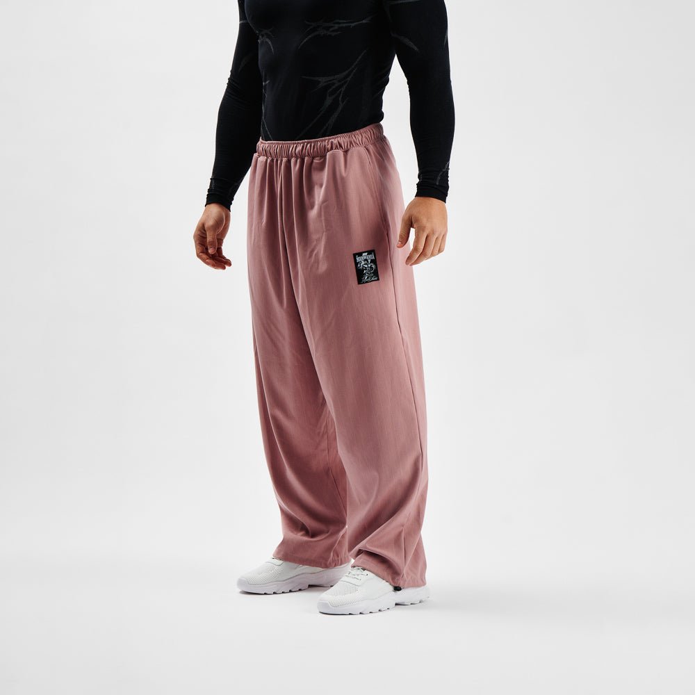 Pants MAMMAMIA - Pinstripe Old Pink - Insane Stone ®