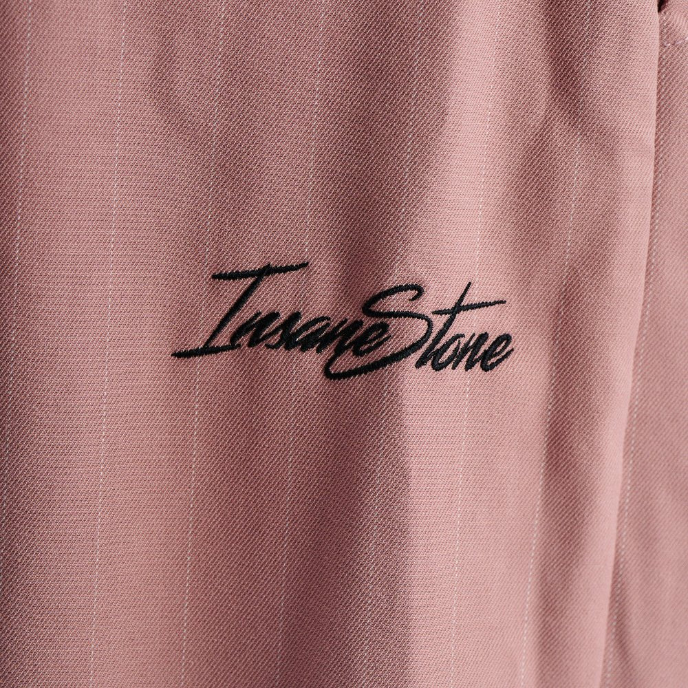 Pants MAMMAMIA - Pinstripe Old Pink - Insane Stone ®