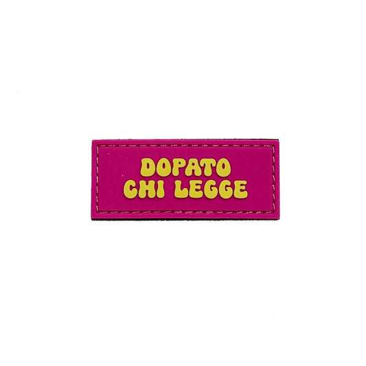 Patch DOPATO CHI LEGGE - Insane Stone ®