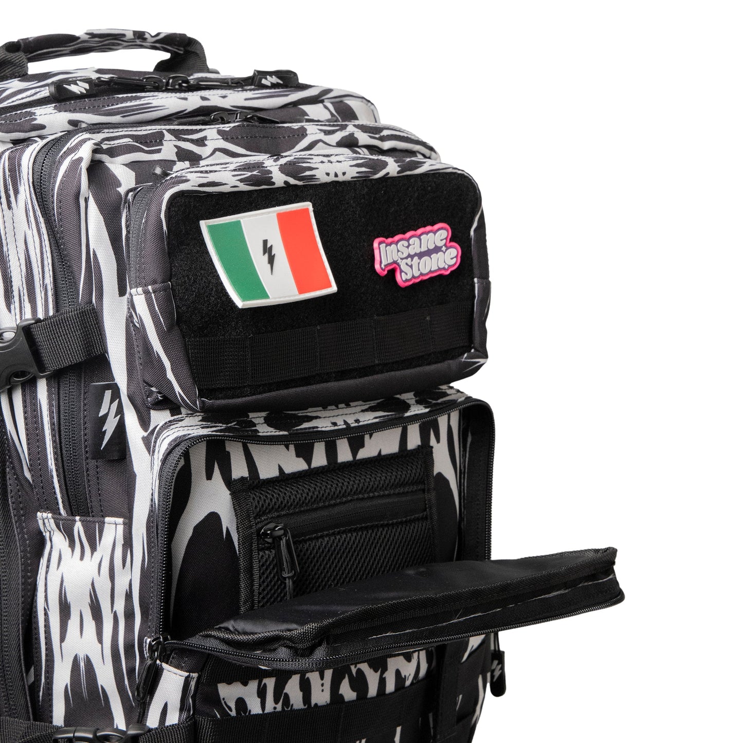 Spartan Backpack DarkWhite - Insane Stone ®