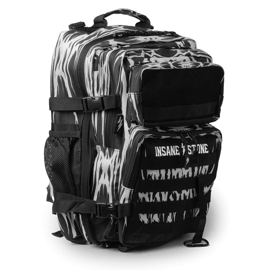 Spartan Backpack DarkWhite - Insane Stone ®