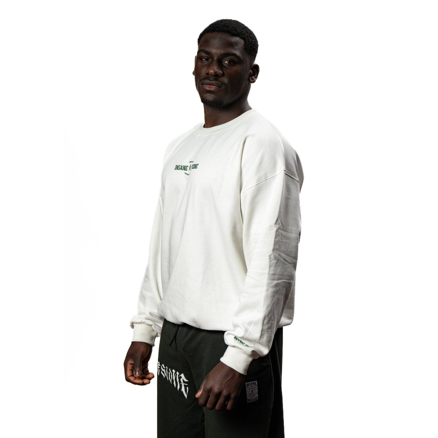Sweatshirt College - White - Insane Stone ®