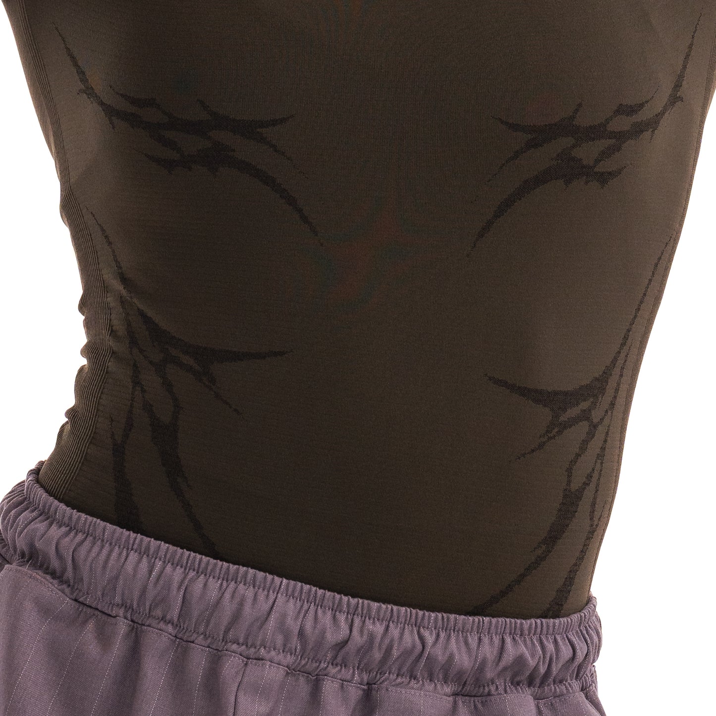 Woman Compression Knight Carbon - Military green