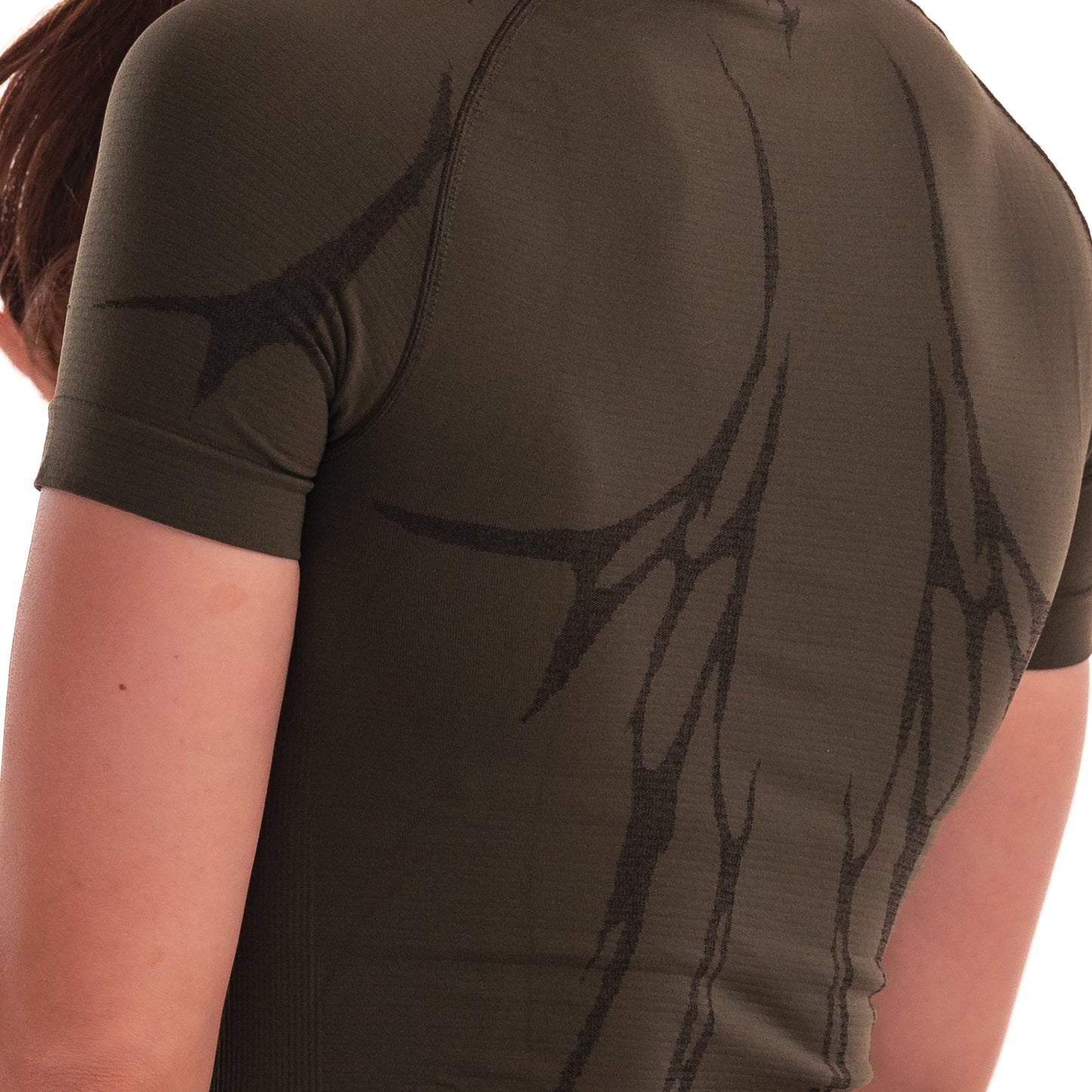 Woman Compression Knight Carbon - Military green