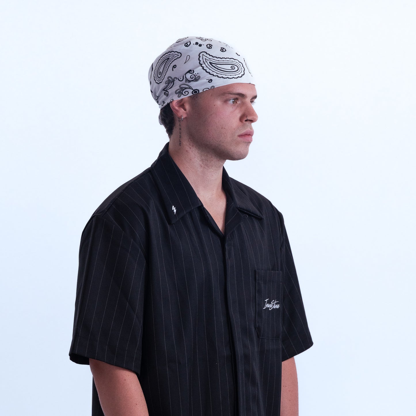 Bandanda Heritage - White & Black