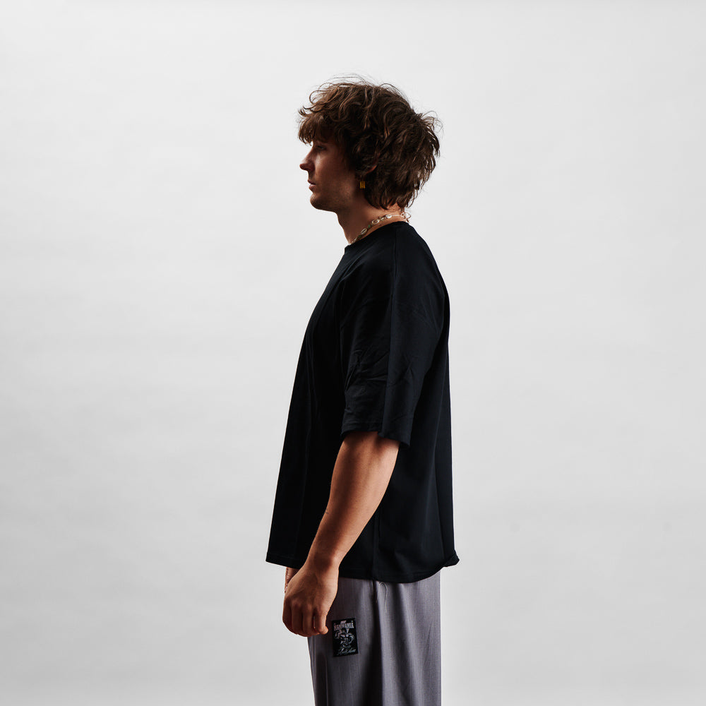 T-Shirt Oversize - PUMP COVER Black