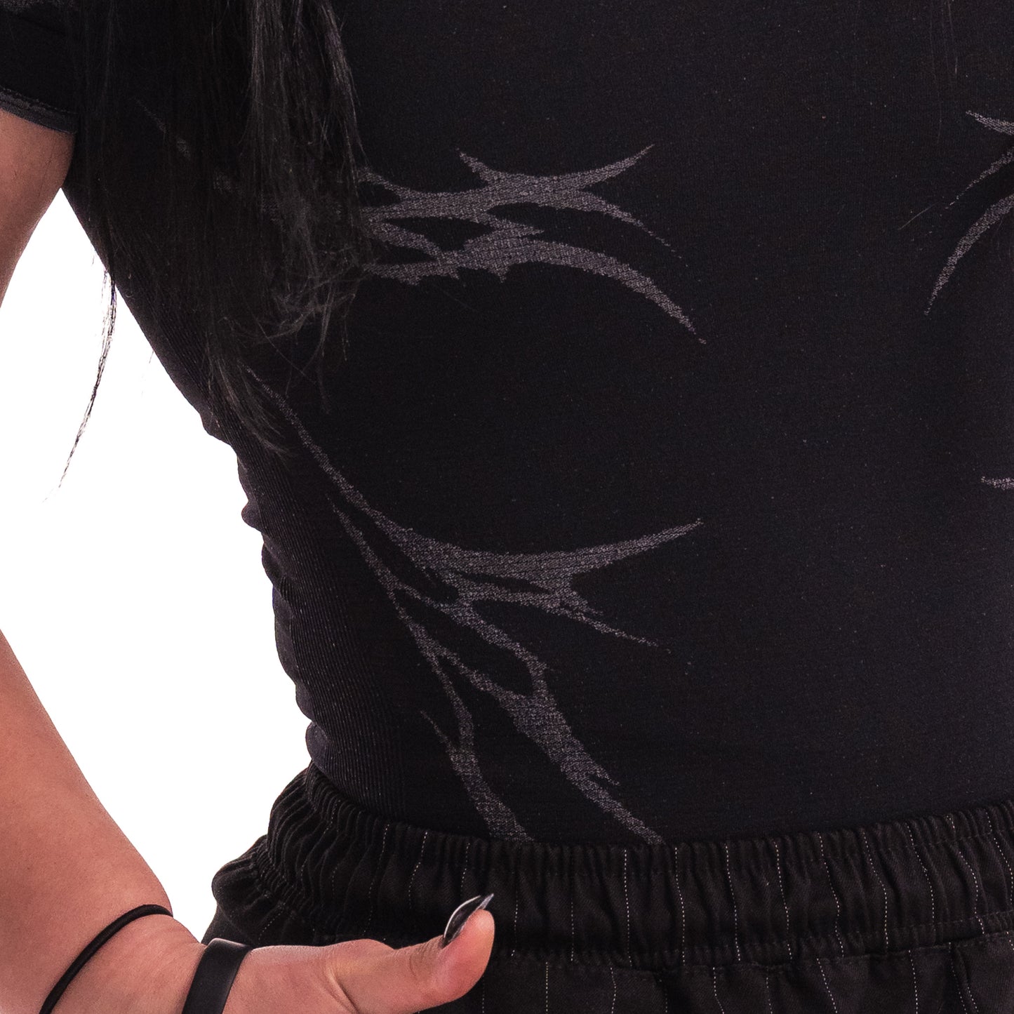 Woman Compression Knight Carbon - Black
