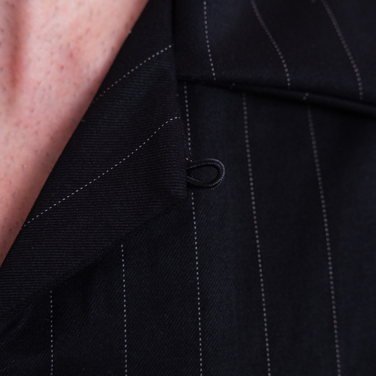 Shirt MAMMAMIA - Pinstripe Black