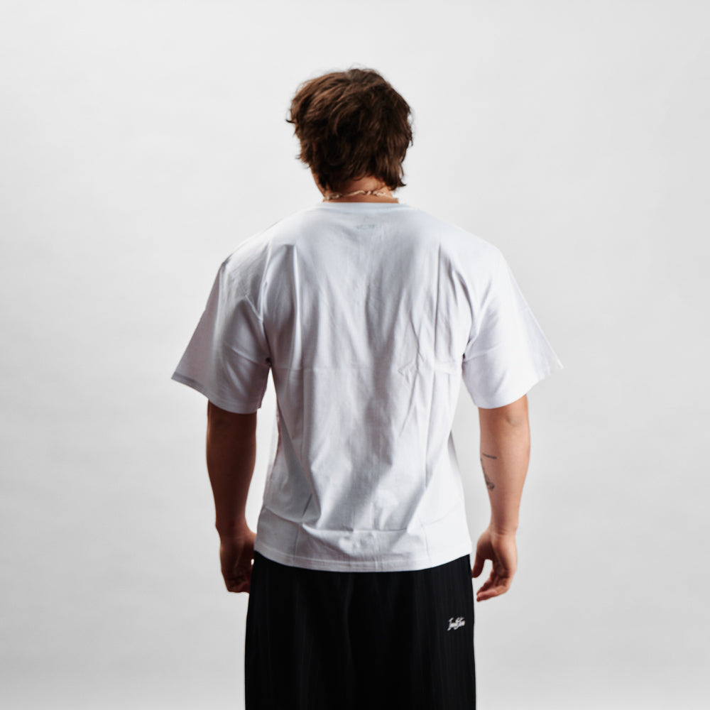 T-Shirt Oversize - PUMP COVER White