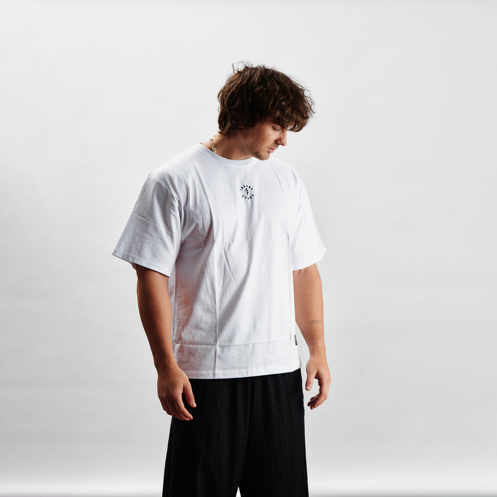 T-Shirt Oversize - PUMP COVER White