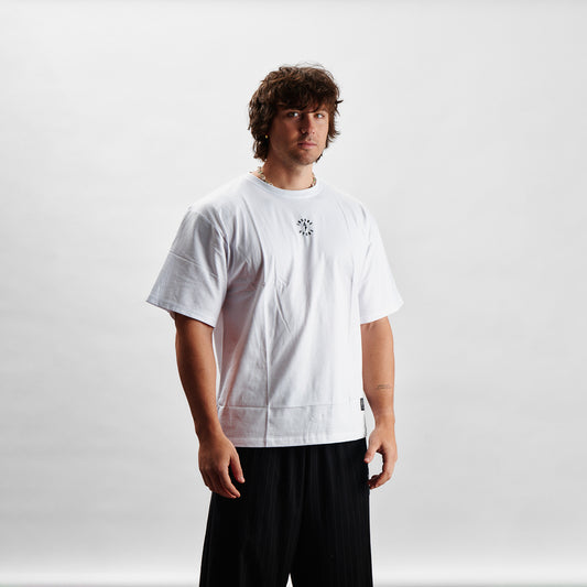 T-Shirt Oversize - PUMP COVER White
