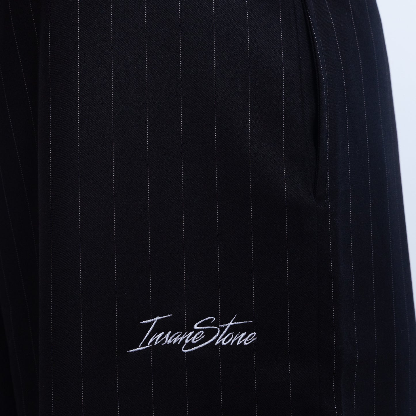 Shorts MAMMAMIA - Pinstripe Black