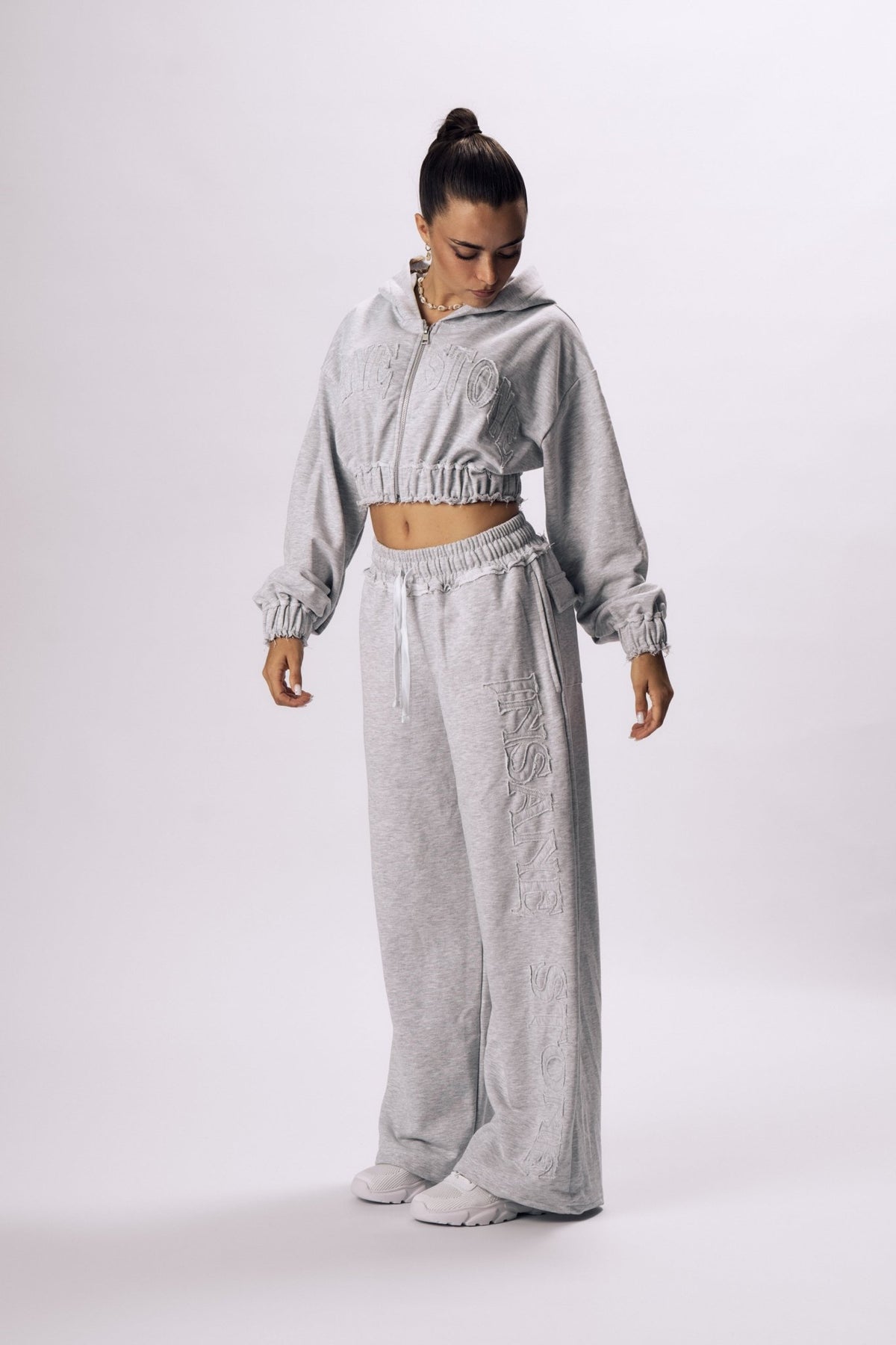ASH Wide Pants - Insane Stone ®