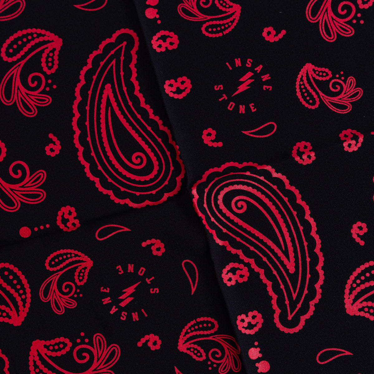 Bandanda Heritage - Black & Red - Insane Stone ®