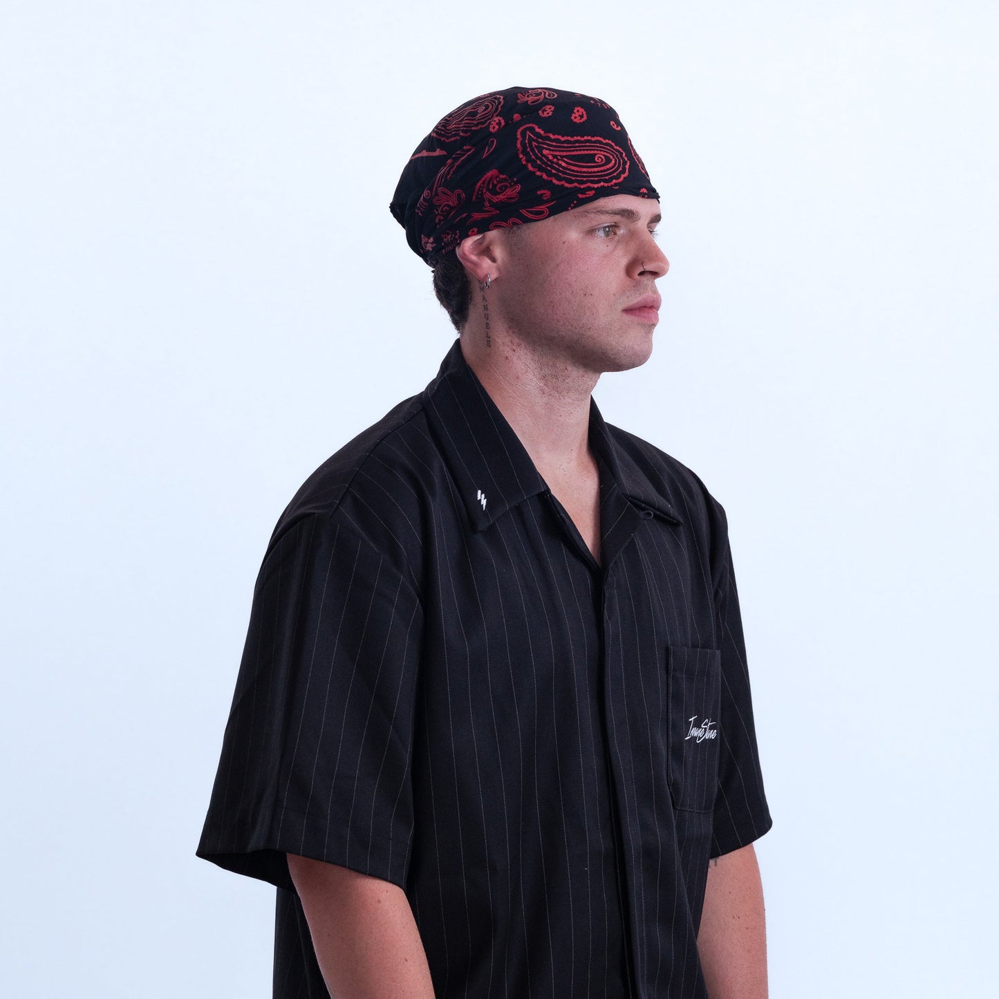 Bandanda Heritage - Black & Red - Insane Stone ®