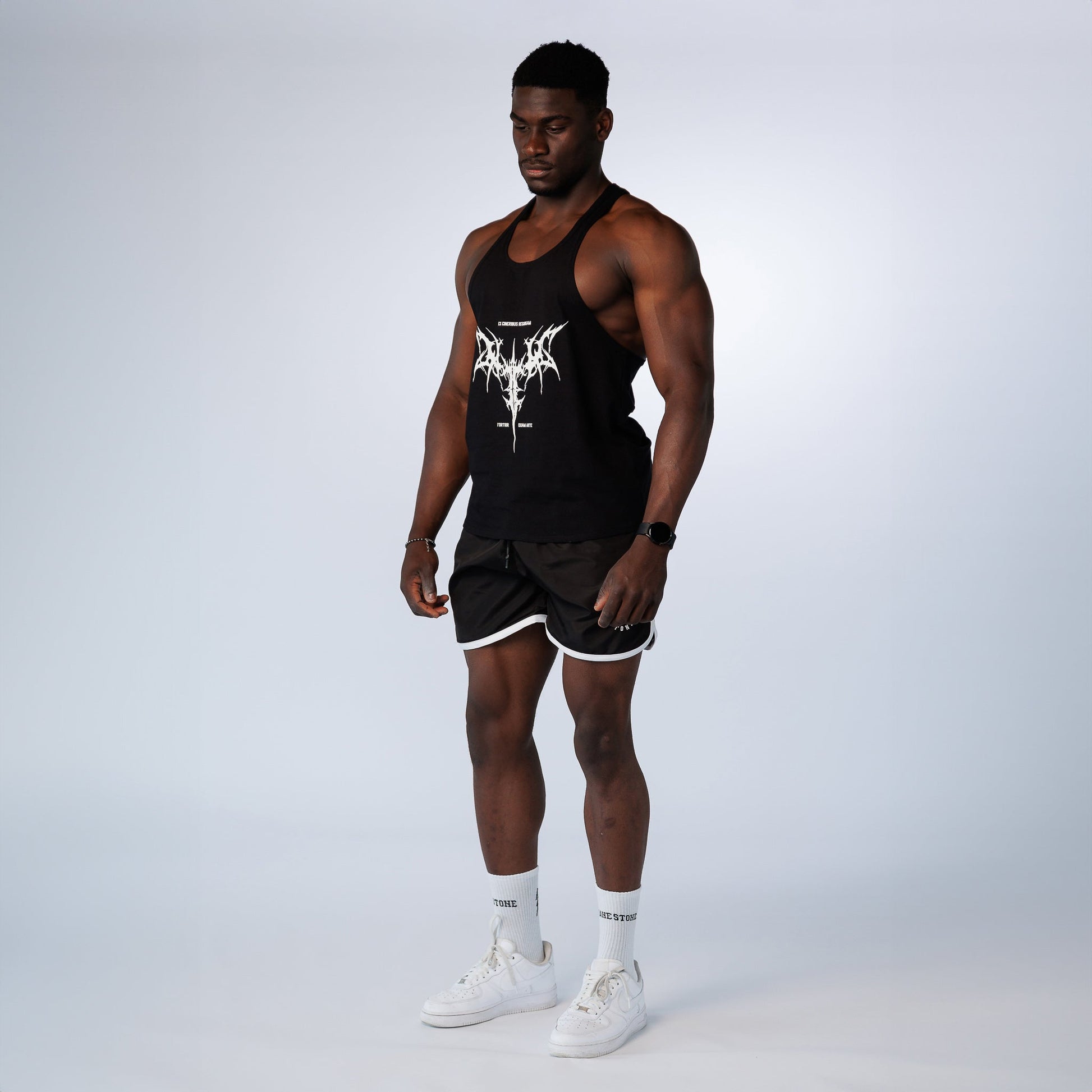 Stringer Dark Phoenix Black Tank Top - Main Image