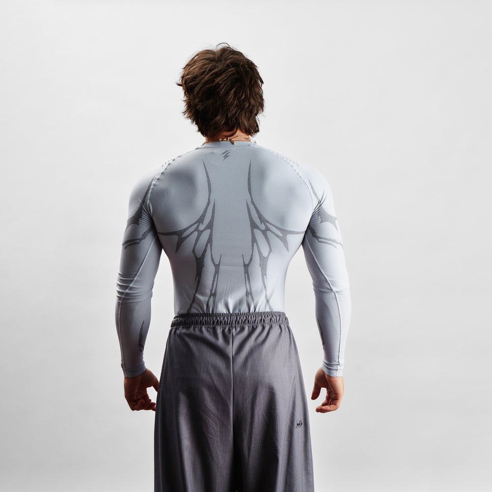 Compression Knight Carbon LS - White - Insane Stone ®