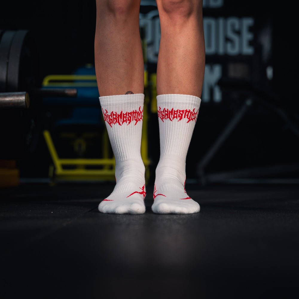 Dark Flame Socks Red - Insane Stone ®