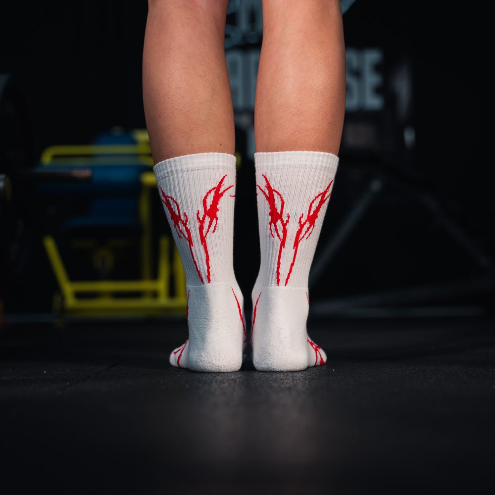 Dark Flame Socks Red - Insane Stone ®