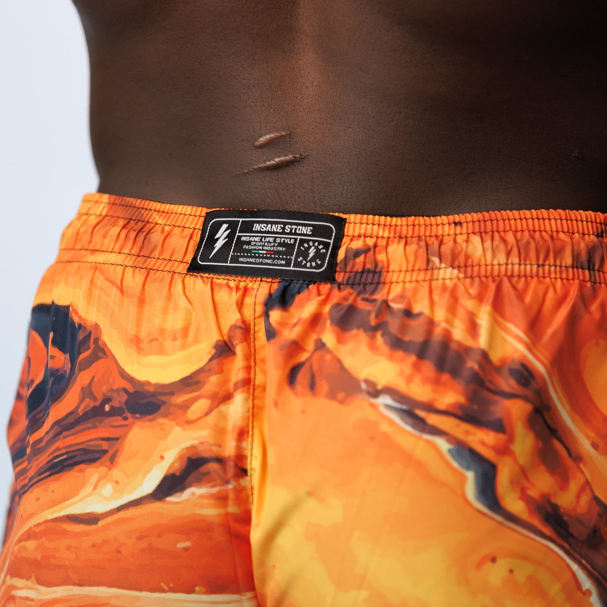 Gym & Swim Shorts Stone Effect - Insane Stone ®