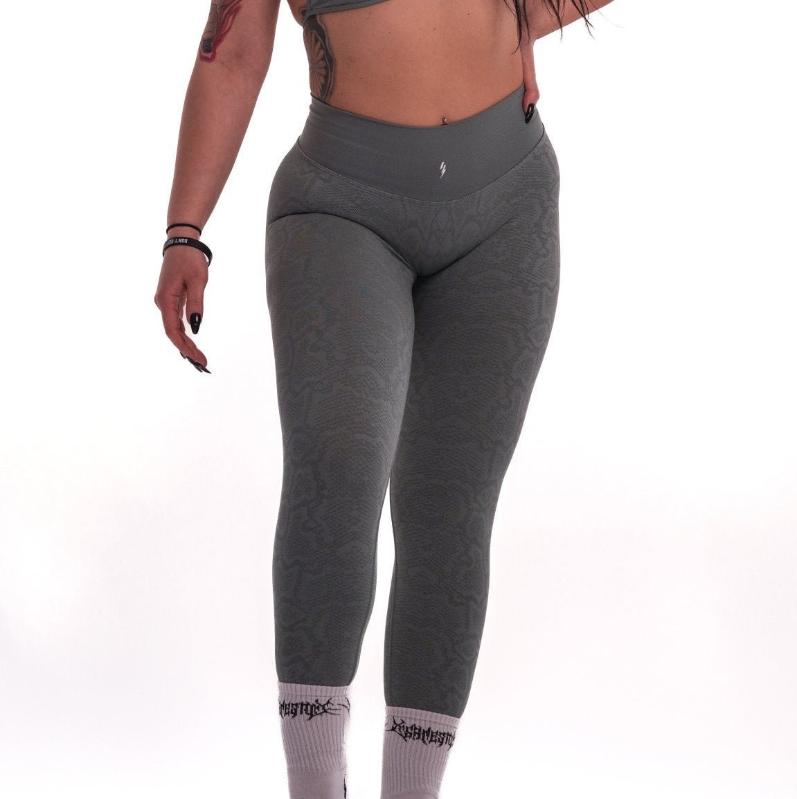 Leggings Snake Phyton - Green - Insane Stone ®