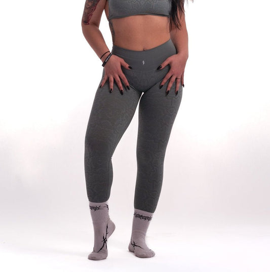 Leggings Snake Phyton - Green - Insane Stone ®
