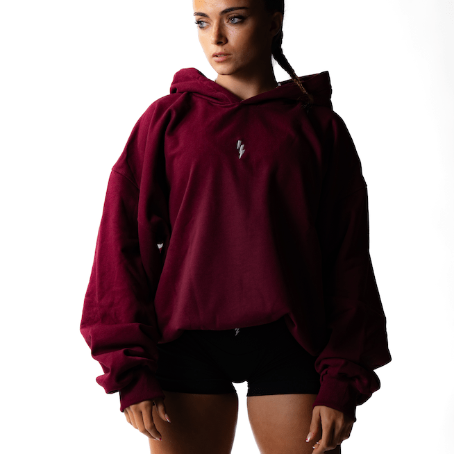 Oversize Hoodie Darksome Ed. Bordeaux - Insane Stone ®