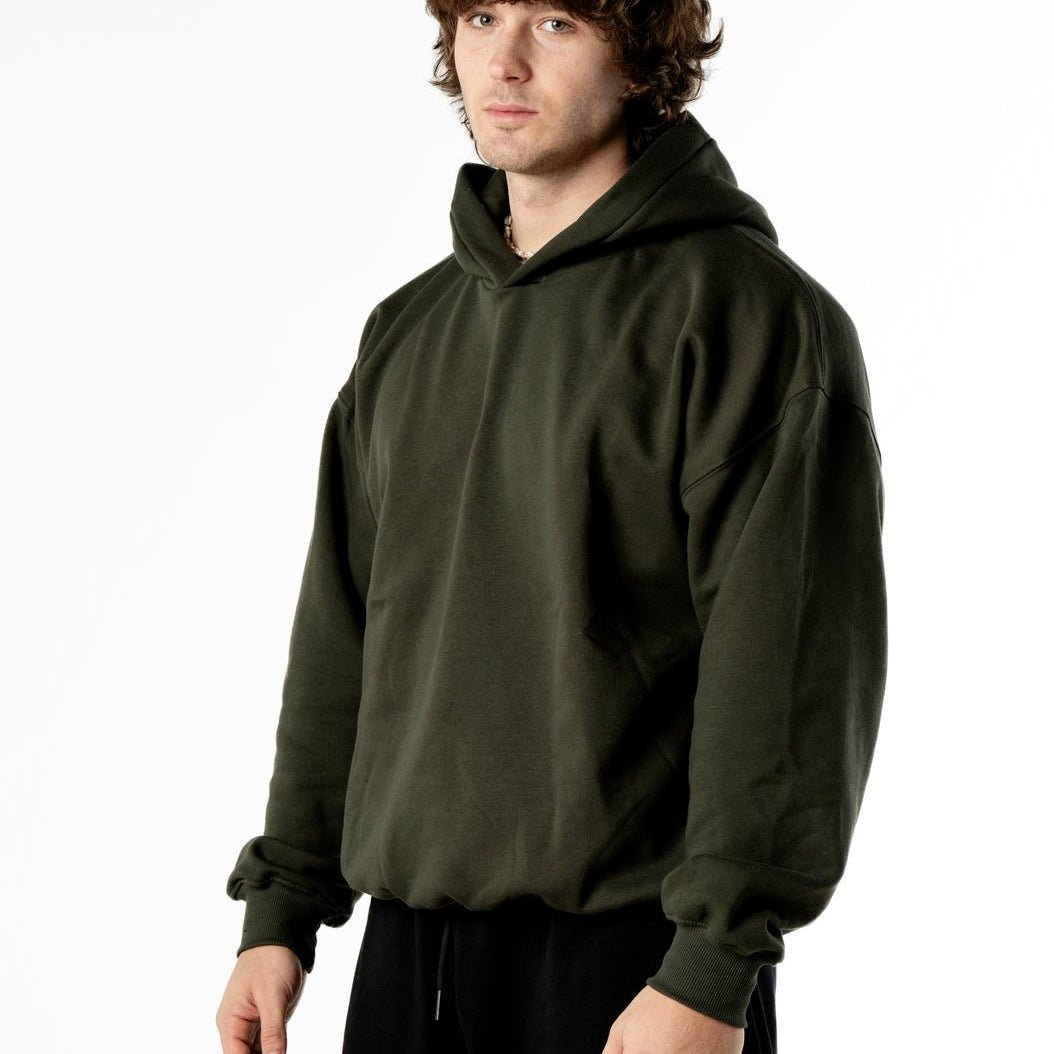 Oversize Hoodie Darksome Ed. Military Green - Insane Stone ®