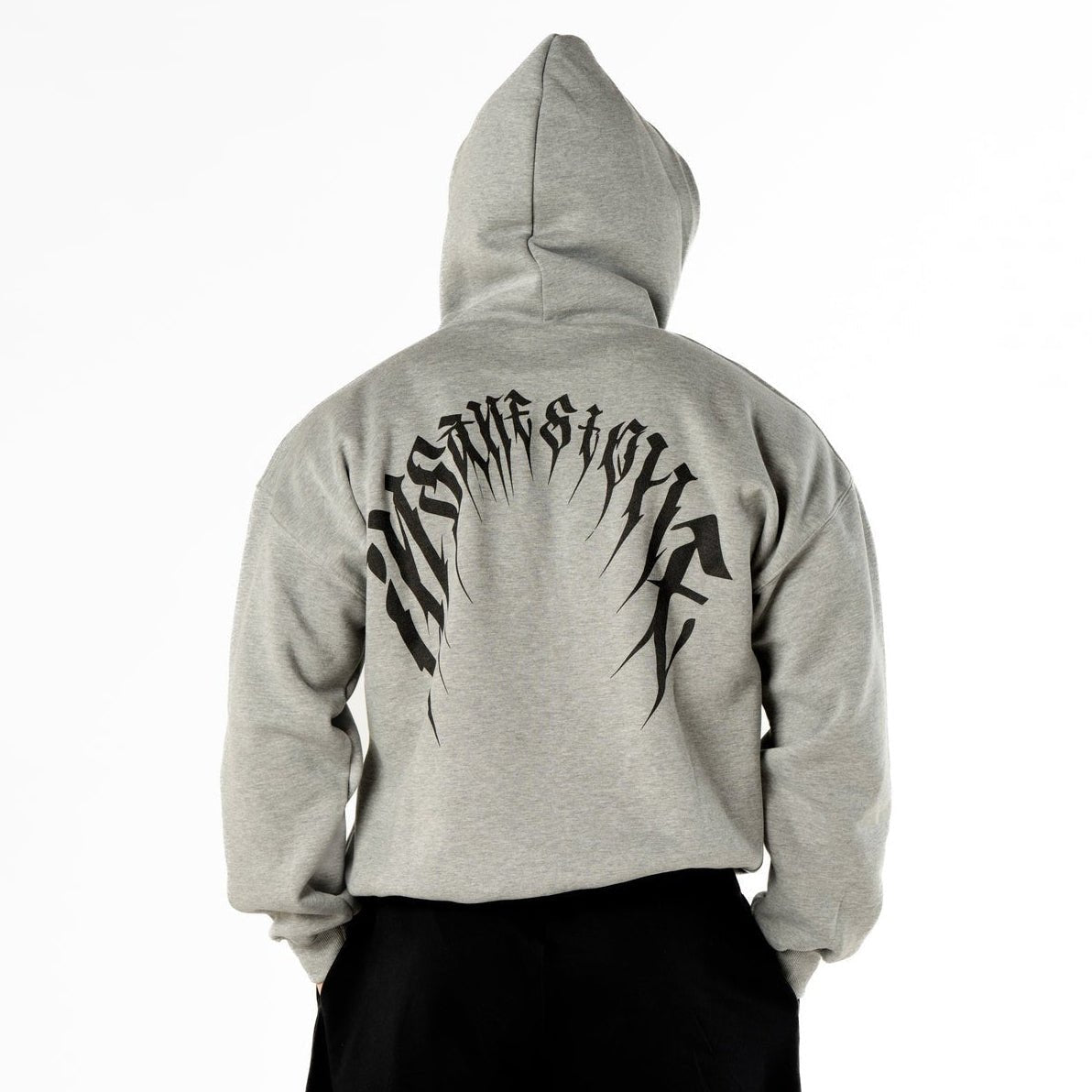 Oversize Hoodie Darksome Ed. Sport Grey - Insane Stone ®