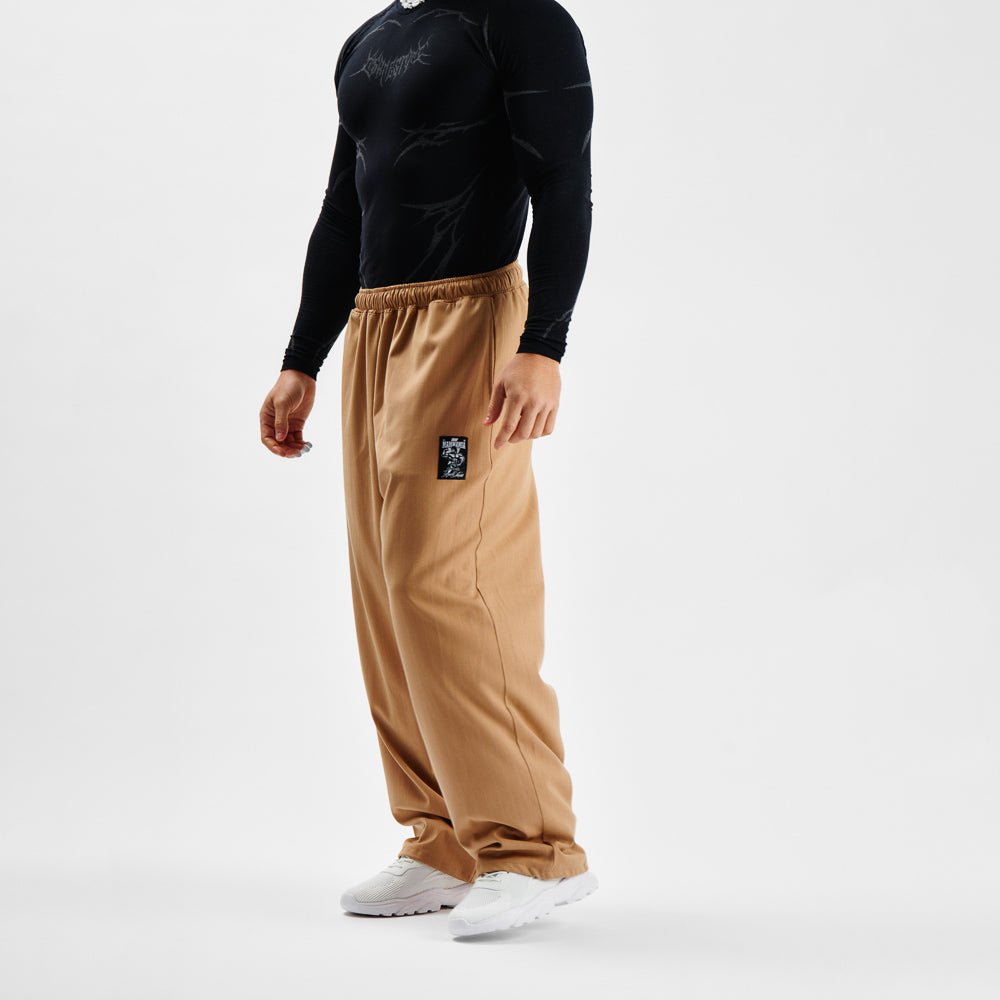 Pants MAMMAMIA - Pinstripe Beige - Insane Stone ®