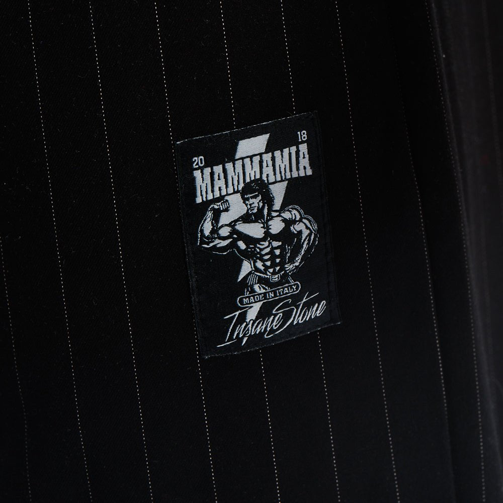 Pants MAMMAMIA - Pinstripe Black - Insane Stone ®