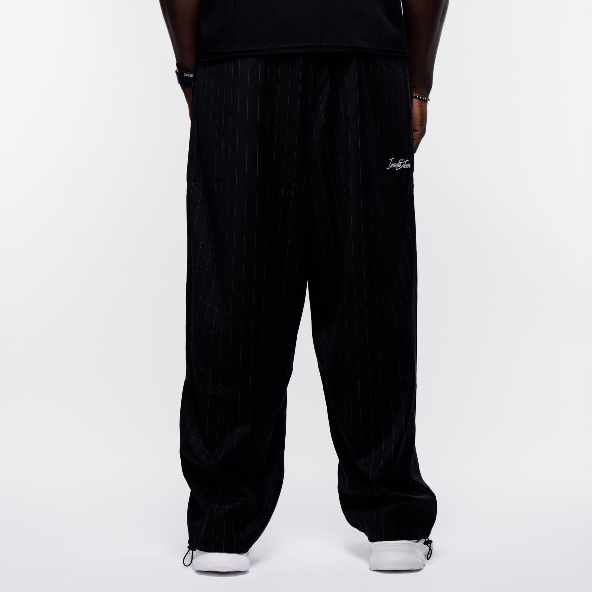 Pants MAMMAMIA - Pinstripe Black - Insane Stone ®